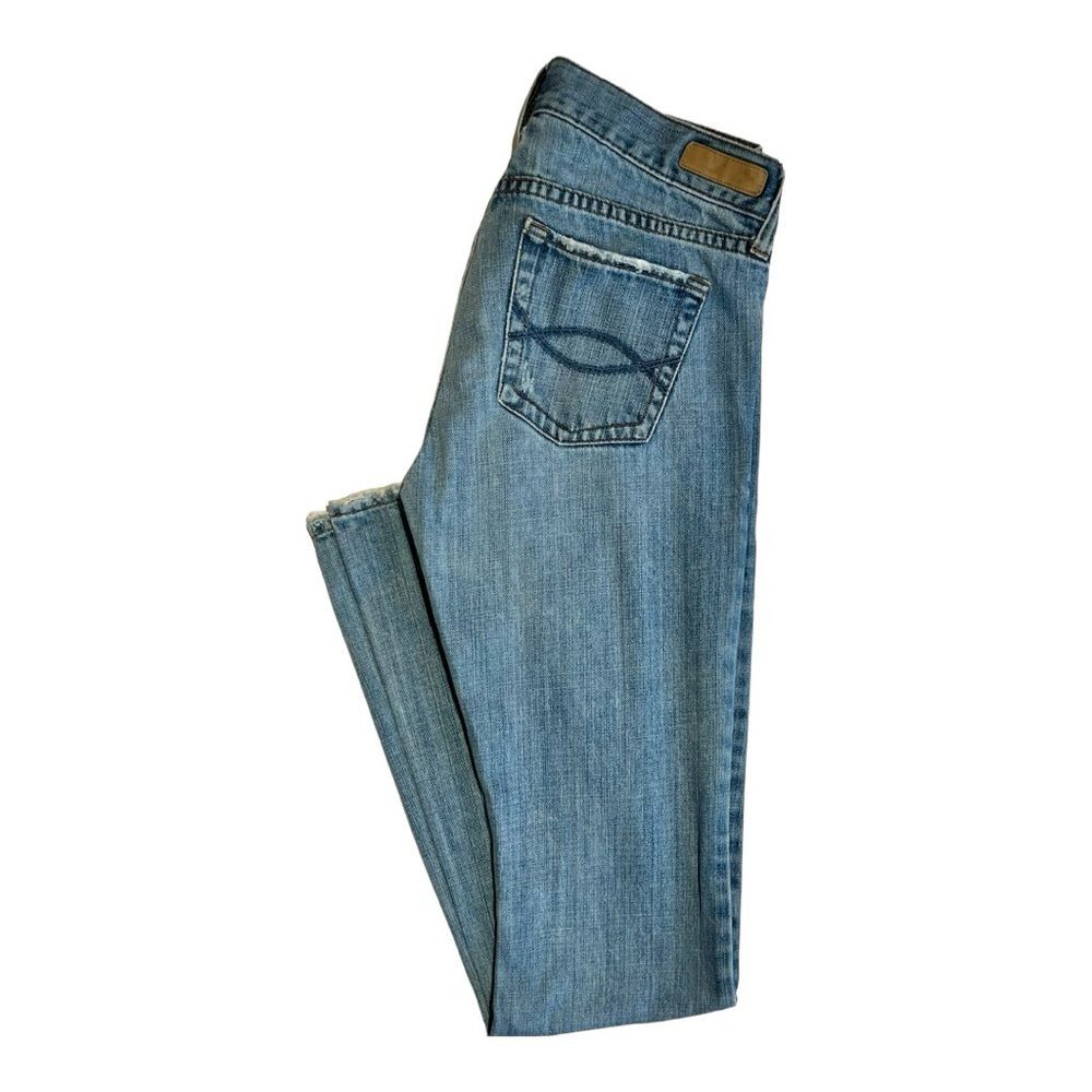 Abercrombie & Fitch Bootcut Medium Rise Medium Wash Jeans | Women's 0 L